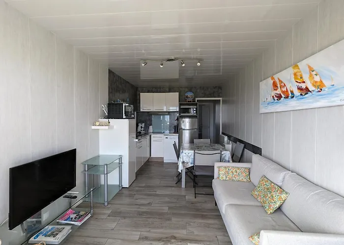 T3 Avec Terrasse Et Wifi, Proche Port à - Fr-1-420-142 Arcachon